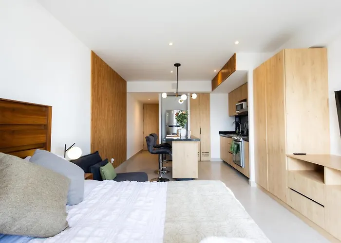 Apartment Loft. With Alexa. Equiped. New Building. *